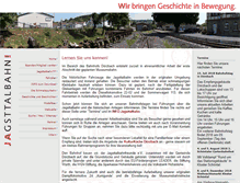 Tablet Screenshot of jagsttalbahn.de